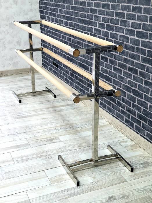 Cтанок переносной двусторонний 4 поручня нержавеющий