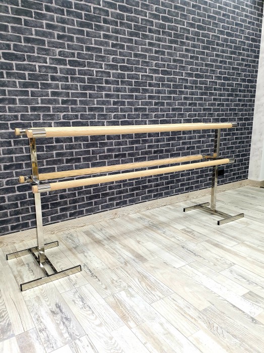 Cтанок переносной двусторонний 4 поручня нержавеющий