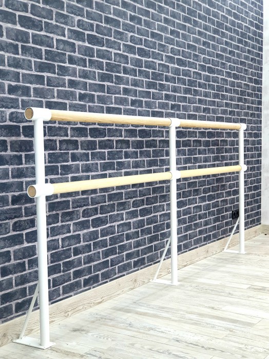 Кріплення в підлогу два ряди порошок білий