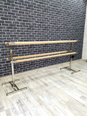 Cтанок переносной двусторонний 4 поручня нержавеющий