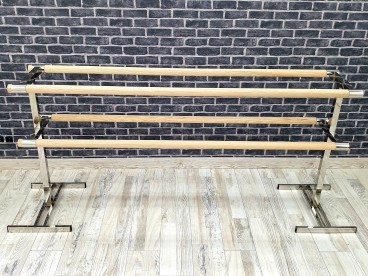 Cтанок переносной двусторонний 4 поручня нержавеющий