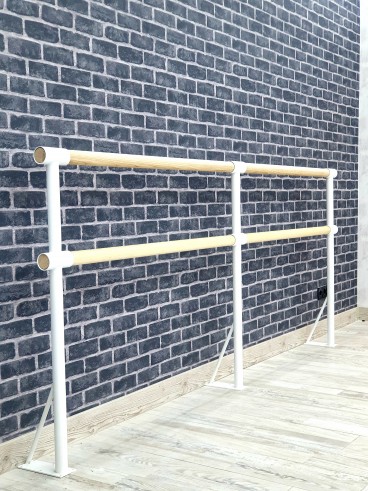 Кріплення в підлогу два ряди порошок білий