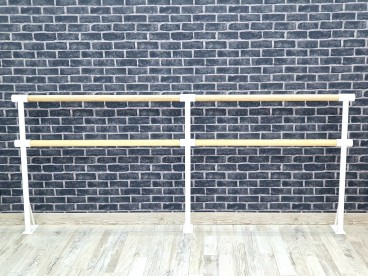 Кріплення в підлогу два ряди порошок білий