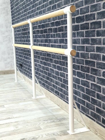 Кріплення в підлогу два ряди порошок білий